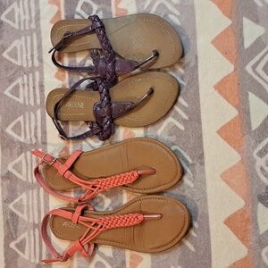 2 Pairs Of Ardene Sandals